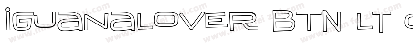 IguanaLover BTN Lt Oblique字体转换
